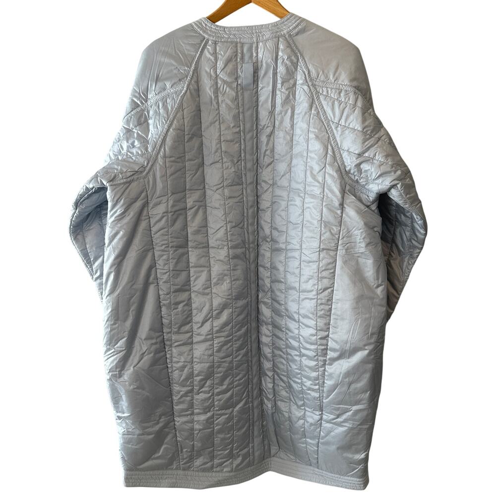 Free People NWT Light As‎ A Feather Packable Tunic Liner Ice Grey Size M - Picture 4 of 13
